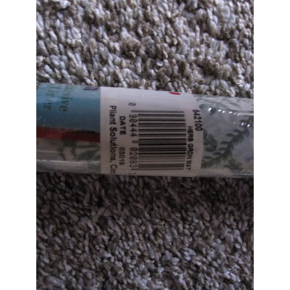 NEW Con-tact Contact Brand Herb Garden Mat‎ Shelf Drawer Liner Adhesive 5' Roll!